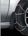 Snow chains, 205/55 R16 and 205/50 R17
